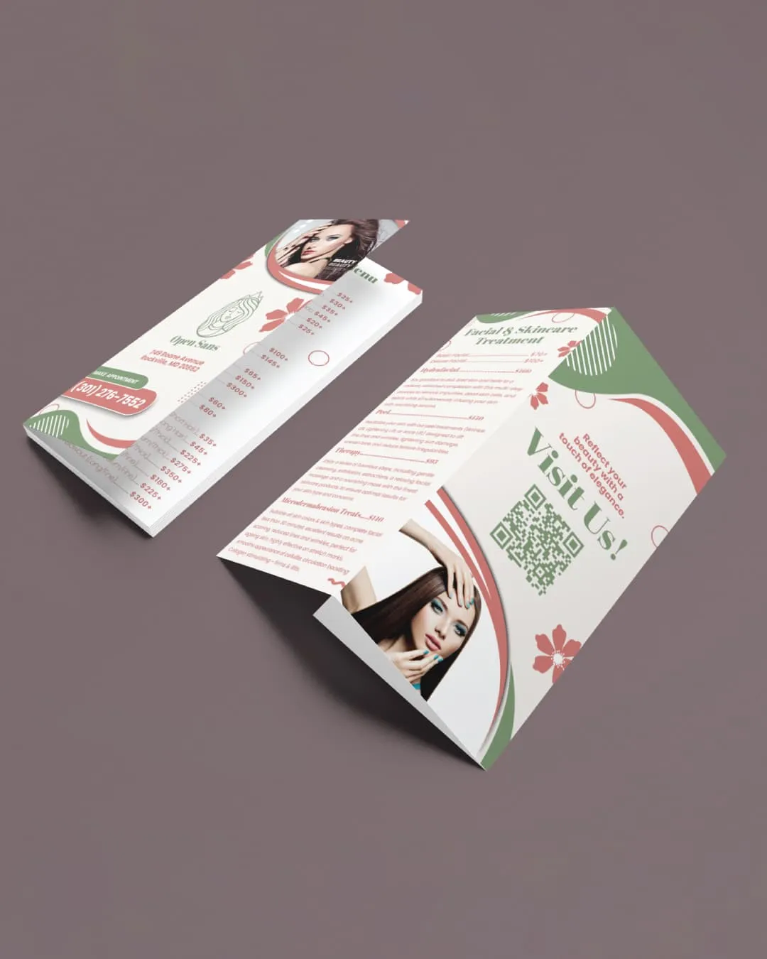 AP Printing - Two Beatiful Colors Brochure - Custom Printing Services