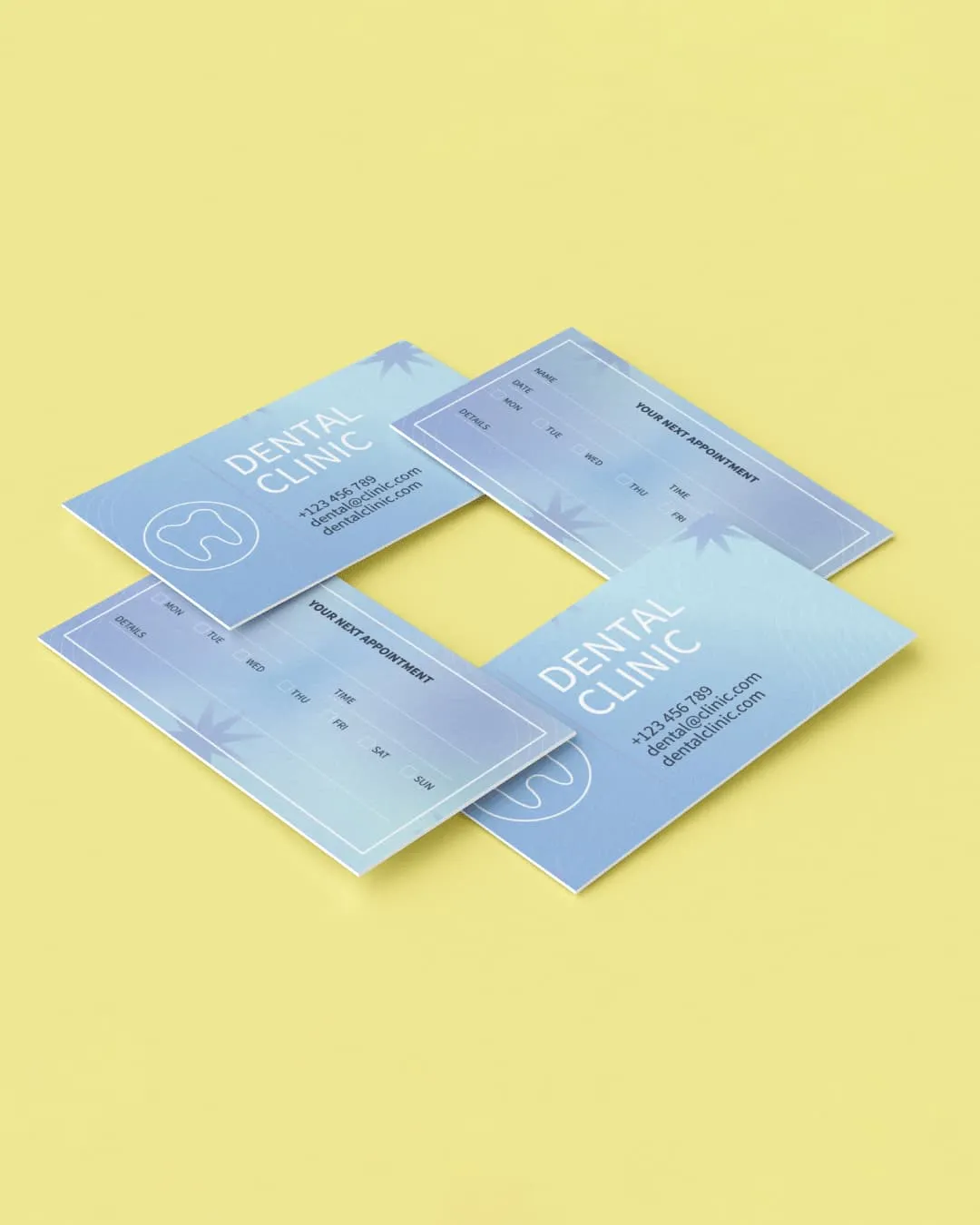 AP Printing - Colored Gradient Standard Business Cards - Custom Printing Services