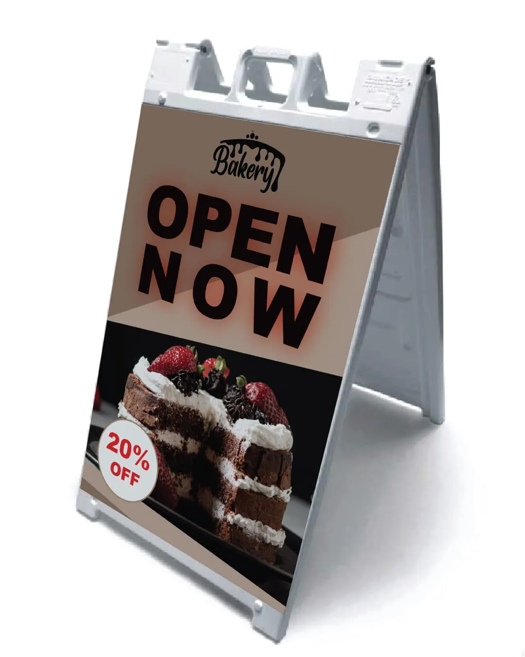 AP Printing - Brown A Frame Signs - Custom Printing Services
