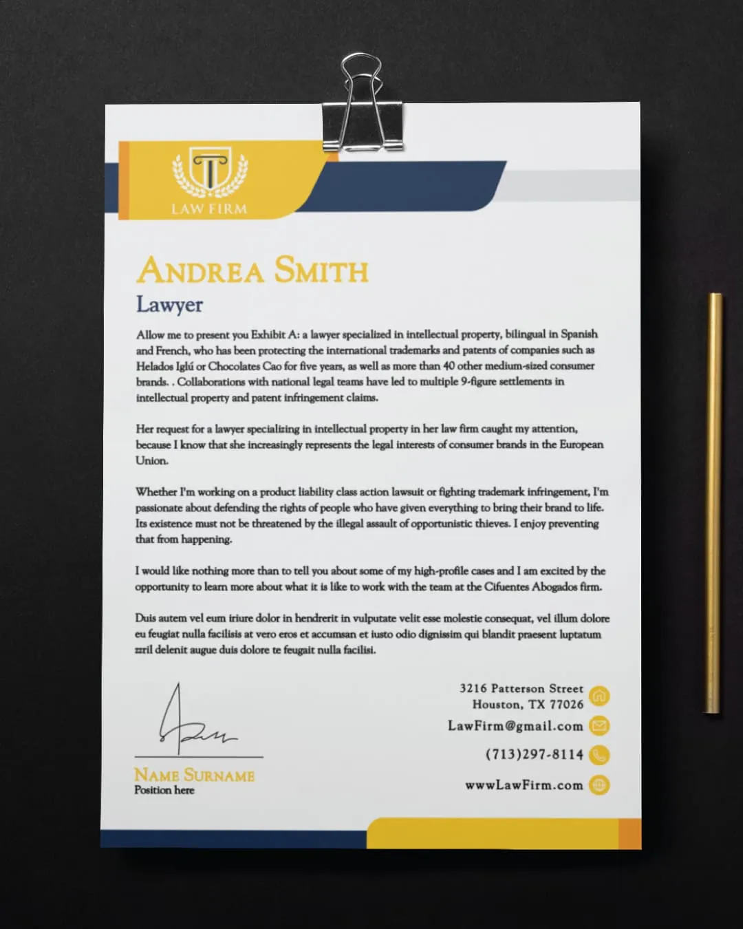 AP Printing - Letterhead - Custom Printing Services