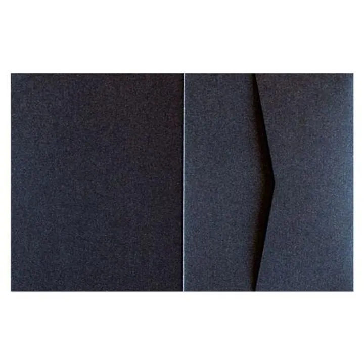 AP Printing - Onyx Black 107 lb Metallic Pocket & Folder Invitation Card, A2 Sierra - Custom Printing Services