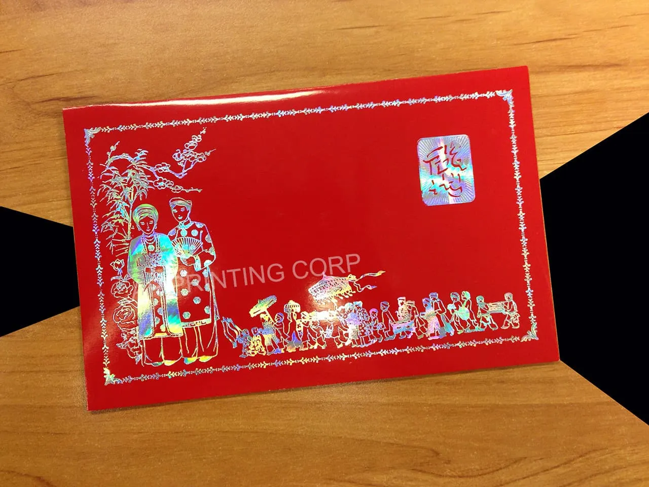 AP Printing - DRRD2-DB-RF [V-L-02] Silver Orchid Dream Wedding Entourage - Custom Printing Services