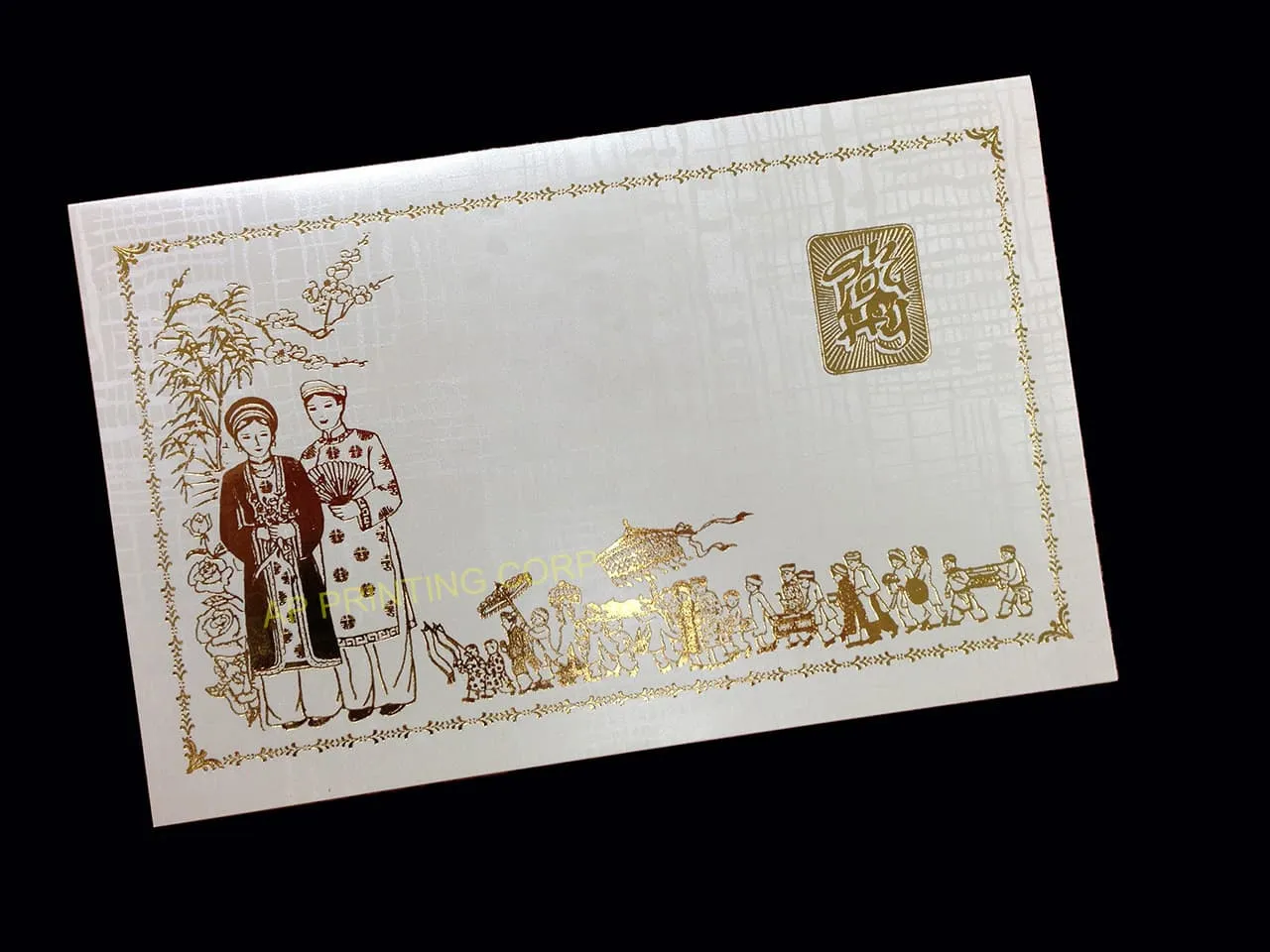 AP Printing - DRRD2-TT-V [V-L-01] Serenade d'Or Wedding Entourage - Custom Printing Services