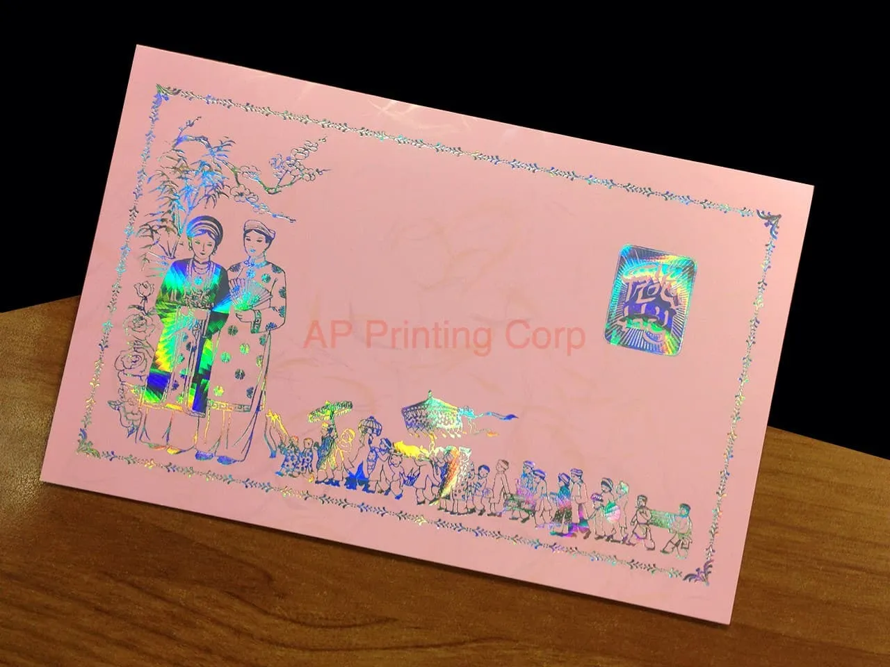 AP Printing - DRRD2-RPD-RF [V-L-02] Opaline Elegance Affair Wedding Entourage - Custom Printing Services