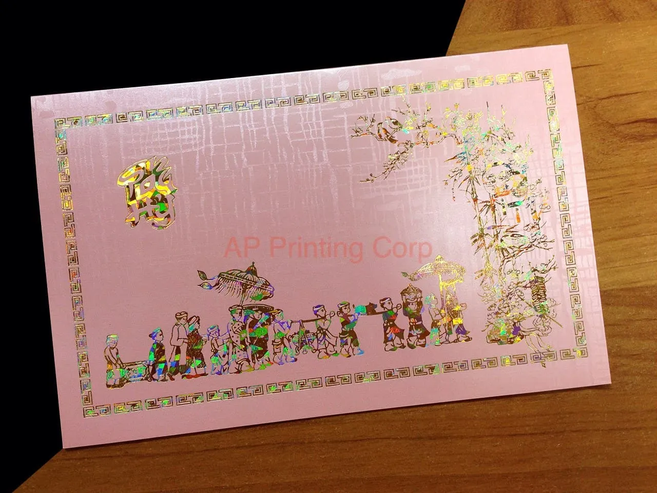 AP Printing - RDDP-HT-V2 [V-L-02] Rose Quartz Affair Wedding Entourage - Custom Printing Services
