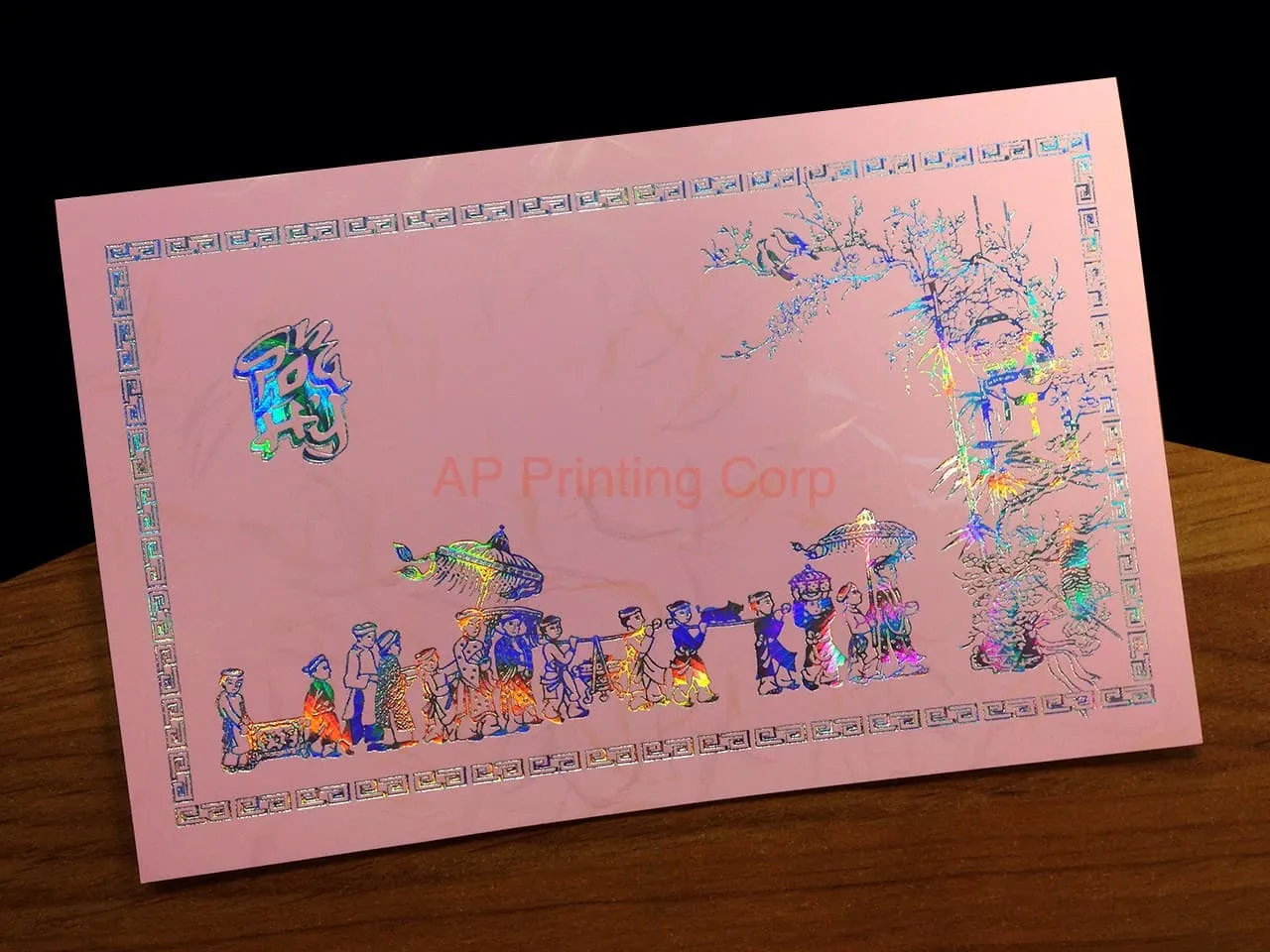 AP Printing - RDDP-RPD-RF [V-L-02] Coral Radiance Wedding Entourage - Custom Printing Services
