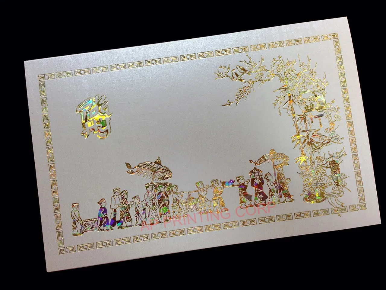 AP Printing - RDDP-TT-V2 [V-L-02] Pearlescent Harmony Wedding Entourage - Custom Printing Services
