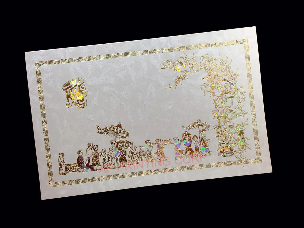 AP Printing - RDDP-TVS2-V2 [V-L-02] Enchanted Radiance Wedding Entourage - Custom Printing Services