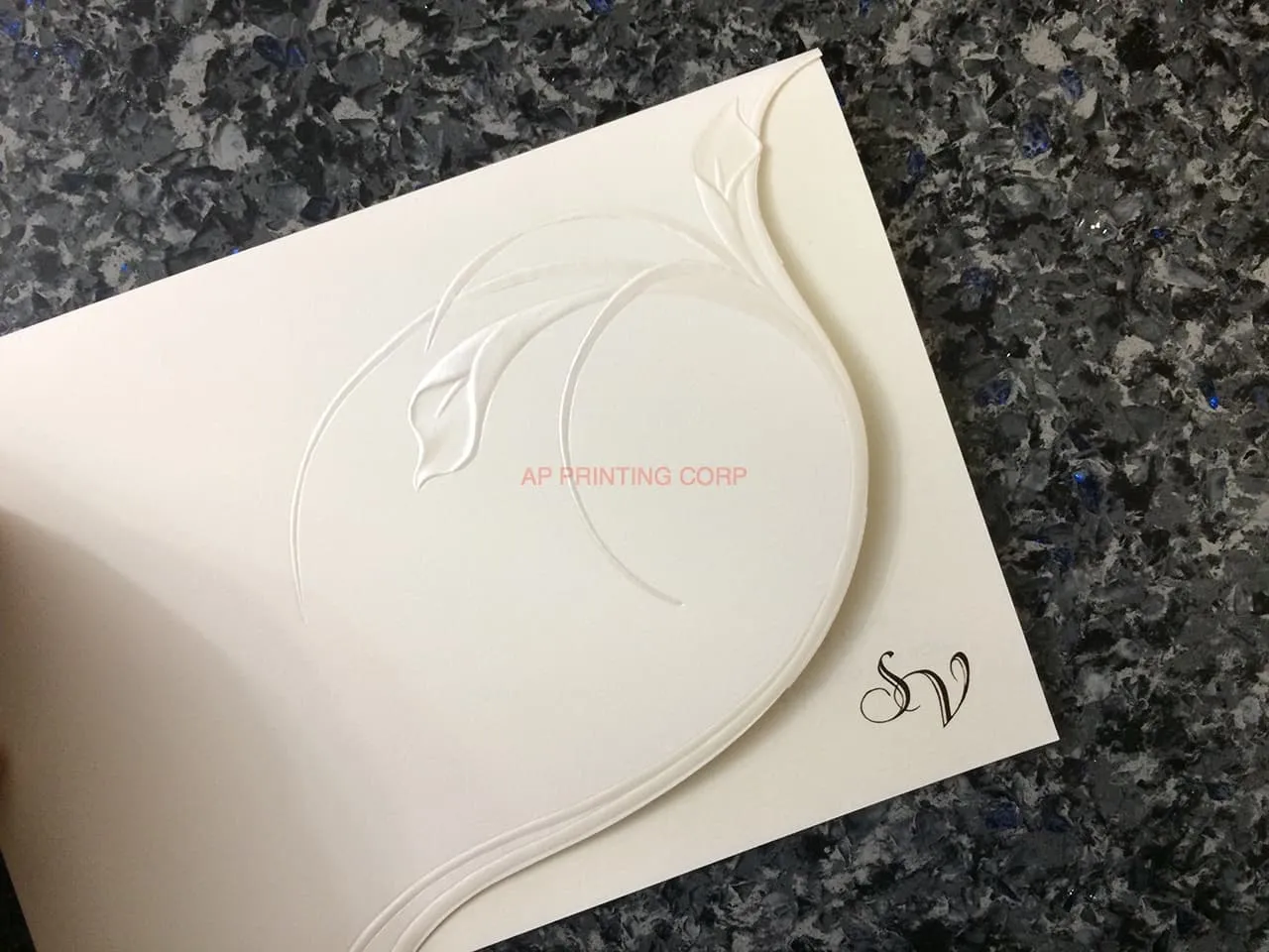 AP Printing - ART-84044 [I-11] Flowers Wedding Invitation - Custom Printing Services