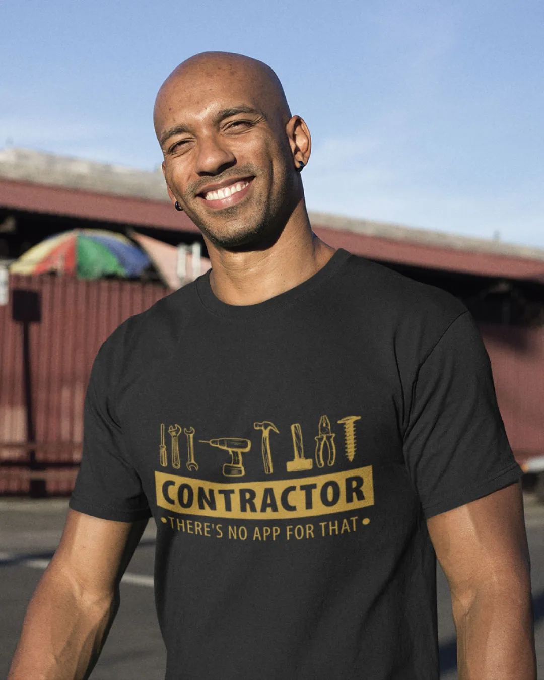 Yellow Tools T - Shirt AP Printing - Yellow Tools T - Shirt - Custom Printing Services