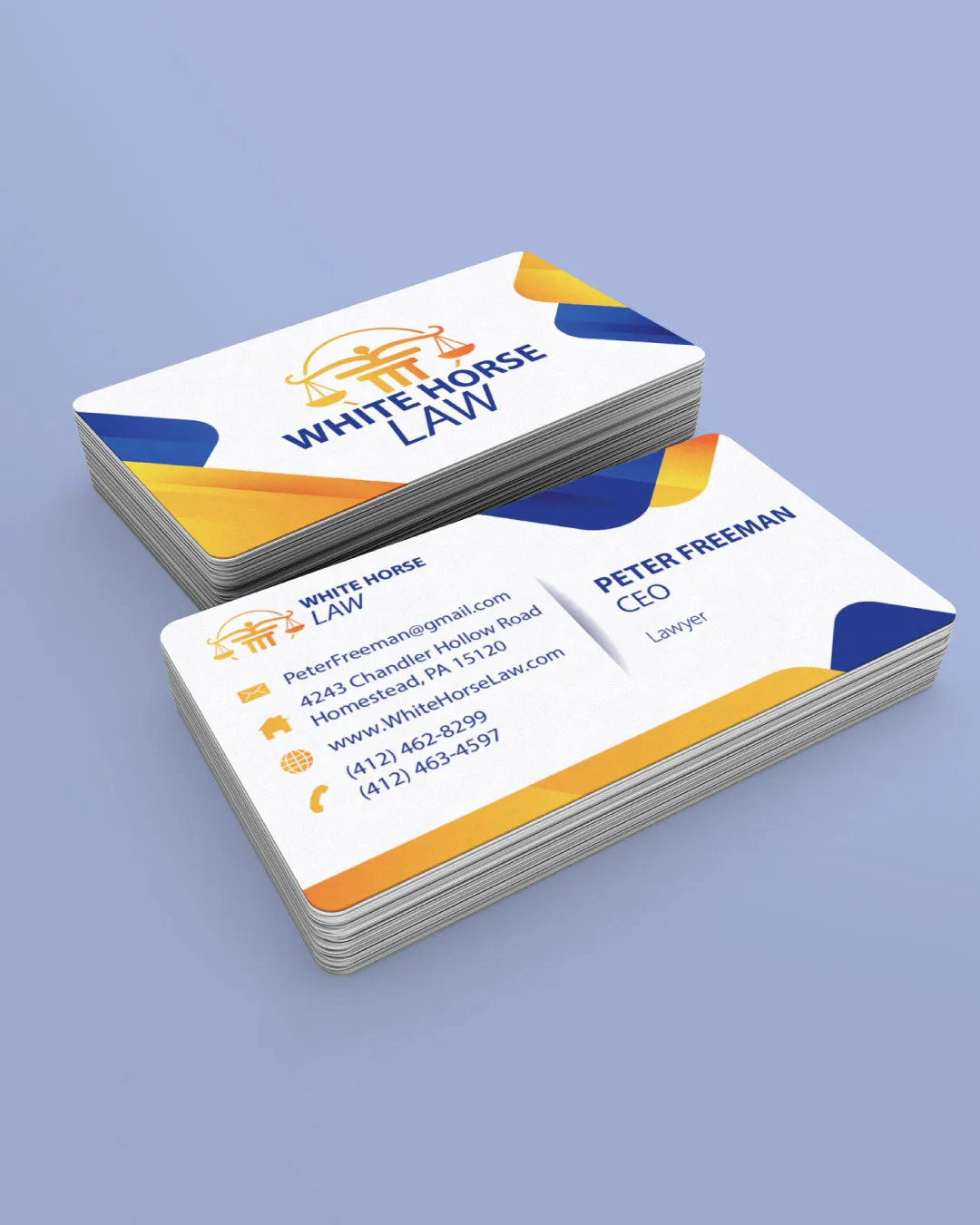 AP Printing - Vivid Colors Standard Business Card - Custom Printing Services