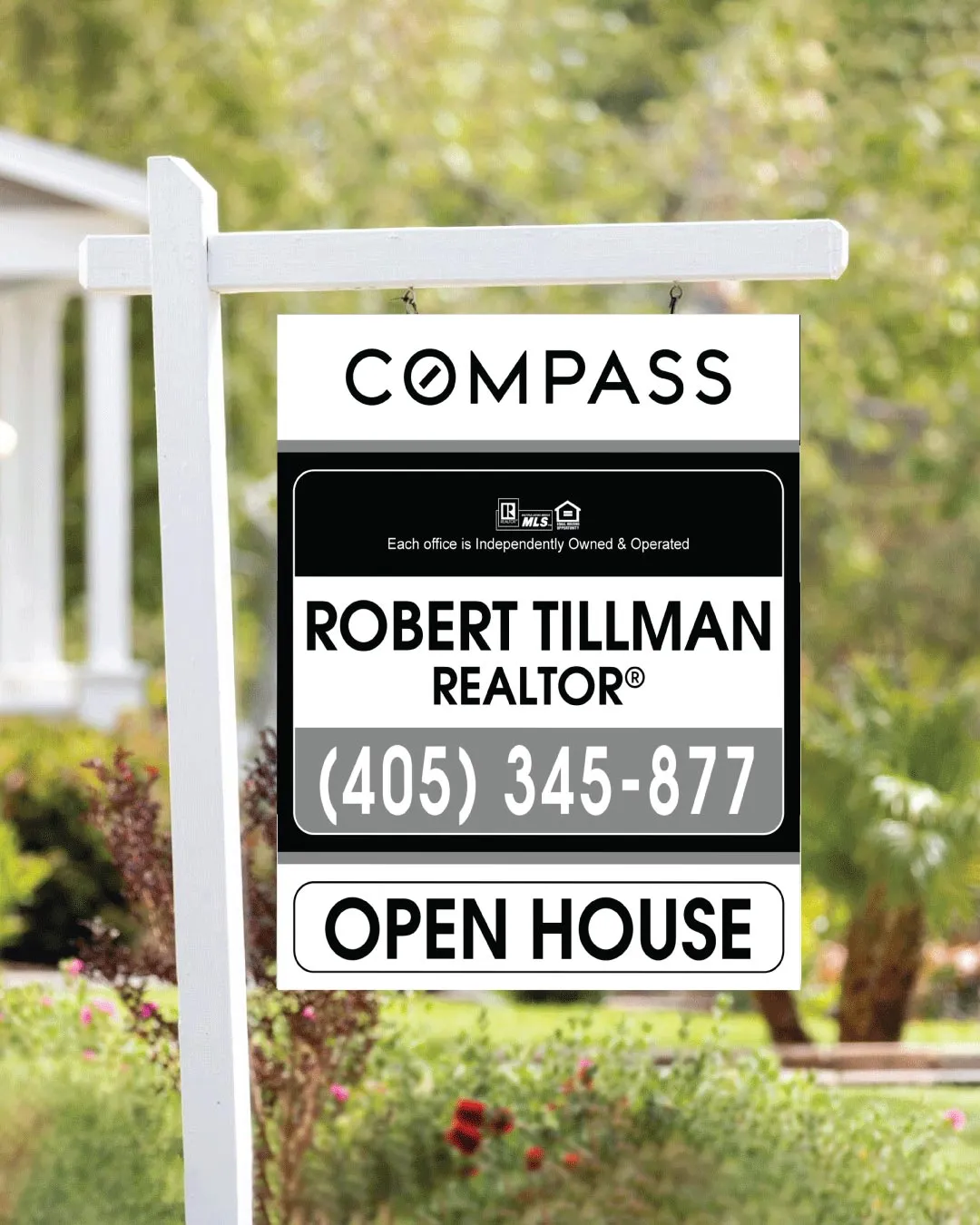 AP Printing - Open House Signs Shadow Path Colonial Sign - Custom Printing Services