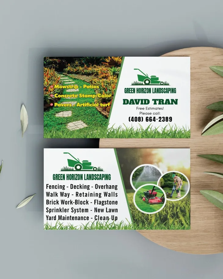 AP Printing - Green Earth Works Standard Business Cards - Custom Printing Services