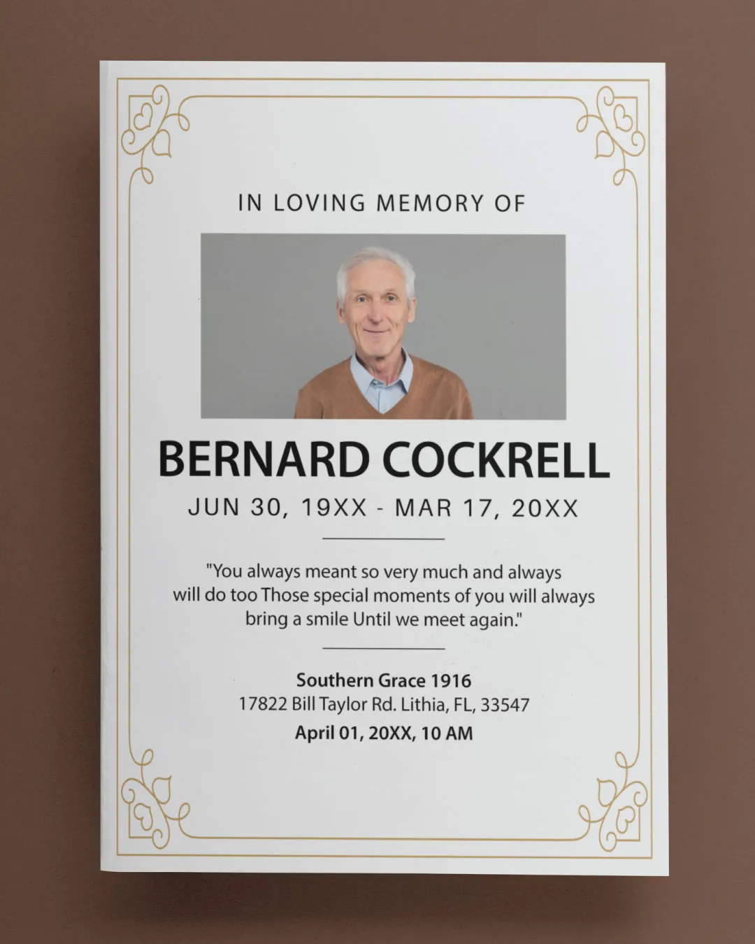AP Printing - Elegant Photo Frame Flyers - Custom Printing Services