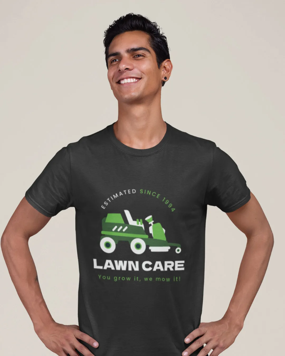 Lawn Mower T - Shirt AP Printing - Lawn Mower T - Shirt - Custom Printing Services