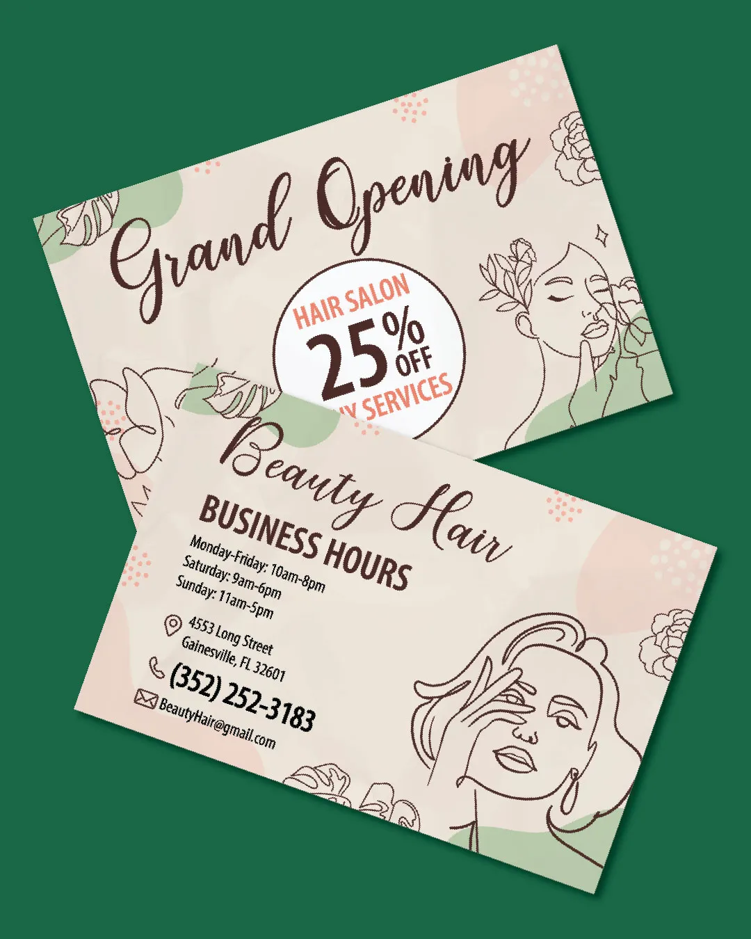 AP Printing - Beautiful Silhouettes Decoration Postcards - Custom Printing Services