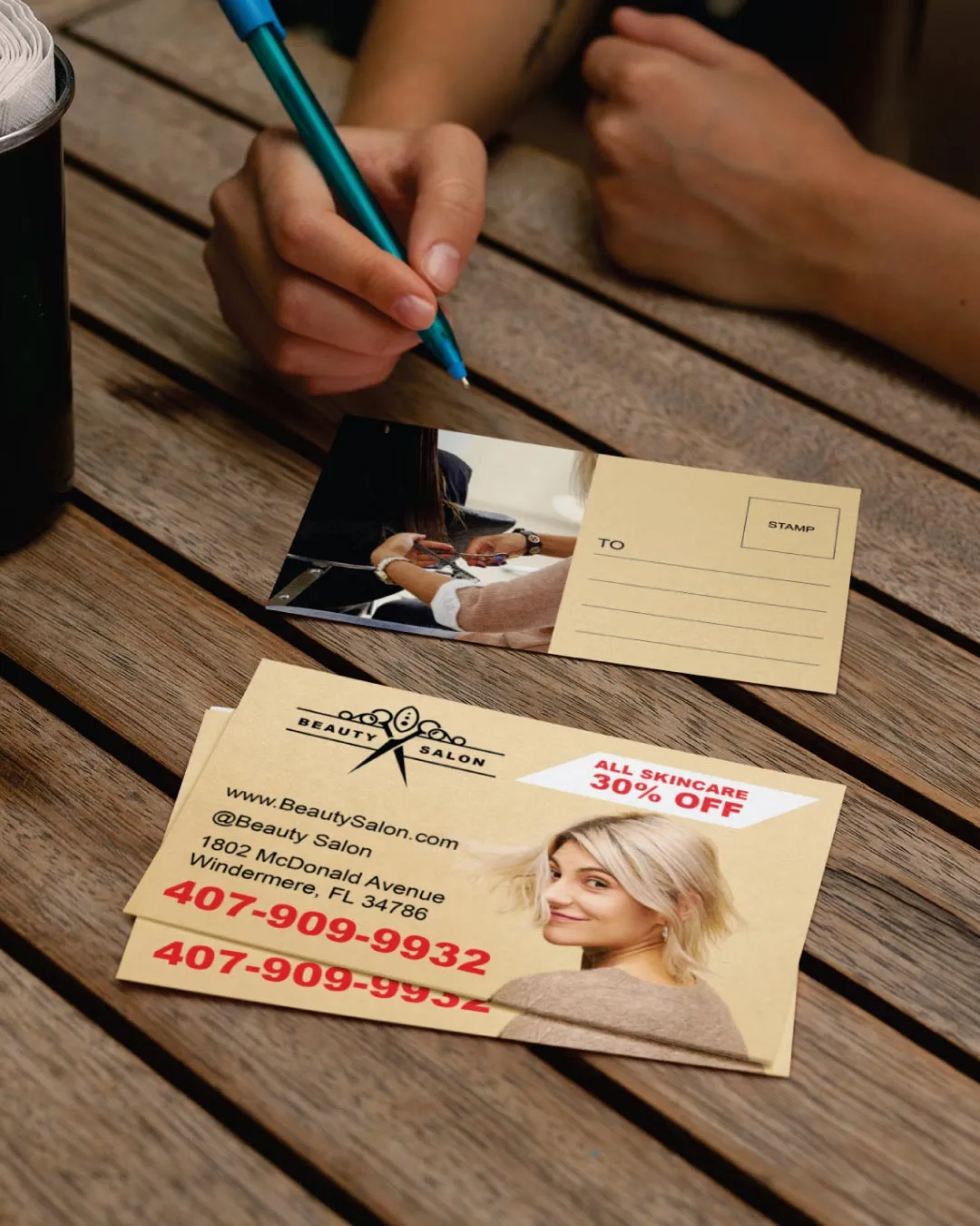 AP Printing - Minimalist Candy Postcards - Custom Printing Services