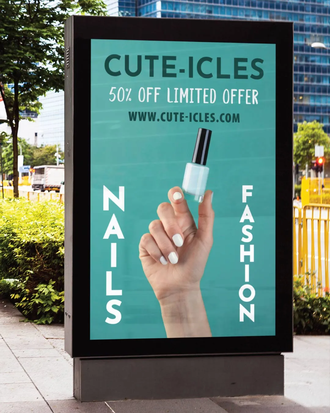AP Printing - Modern Turquoise Posters - Custom Printing Services