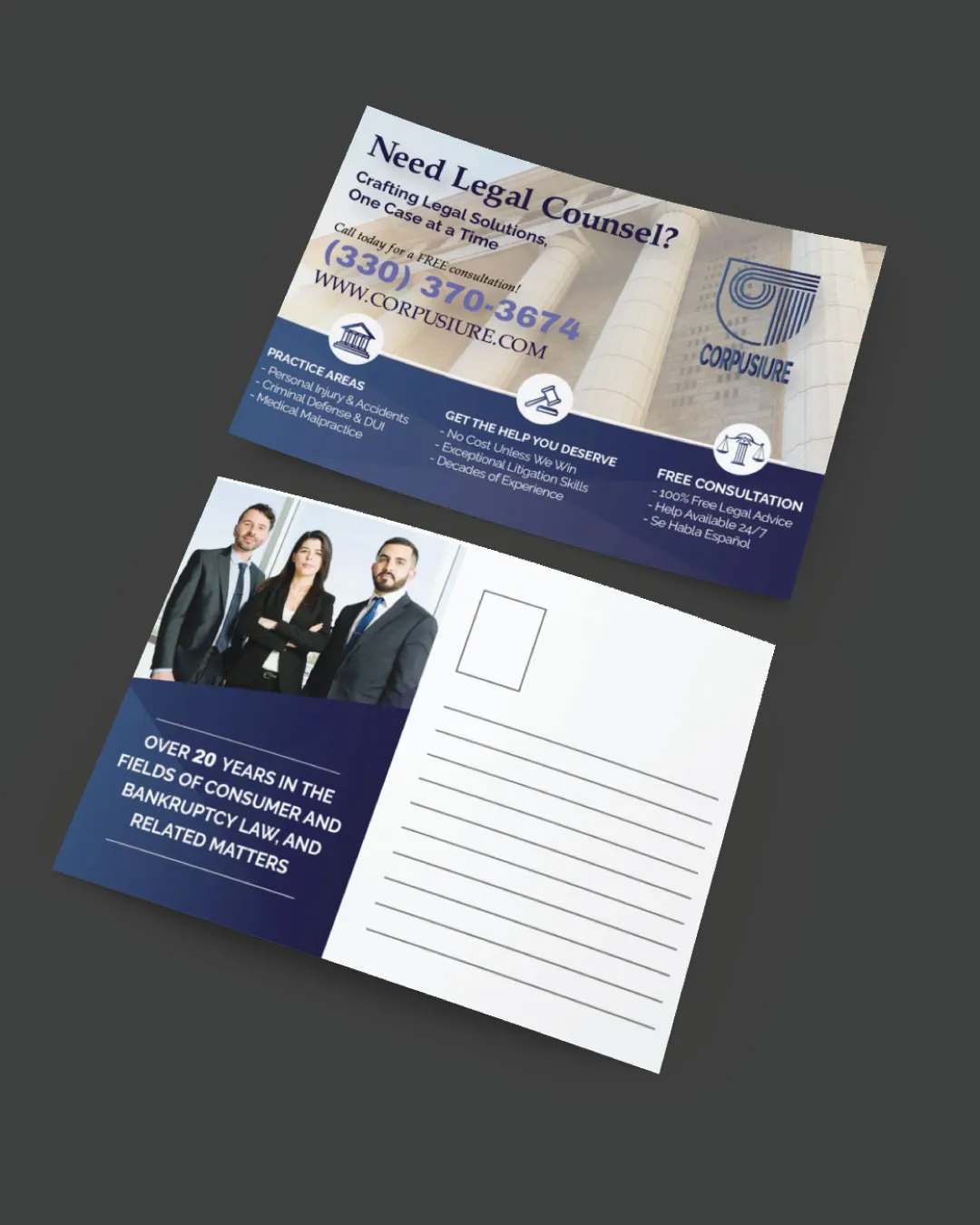 Various Blues Postcards AP Printing - Various Blues Postcards - Custom Printing Services