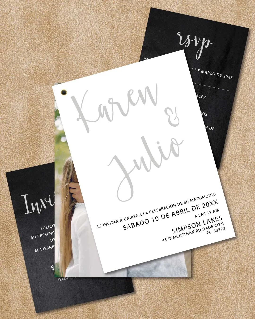 Foil Wedding Invitations