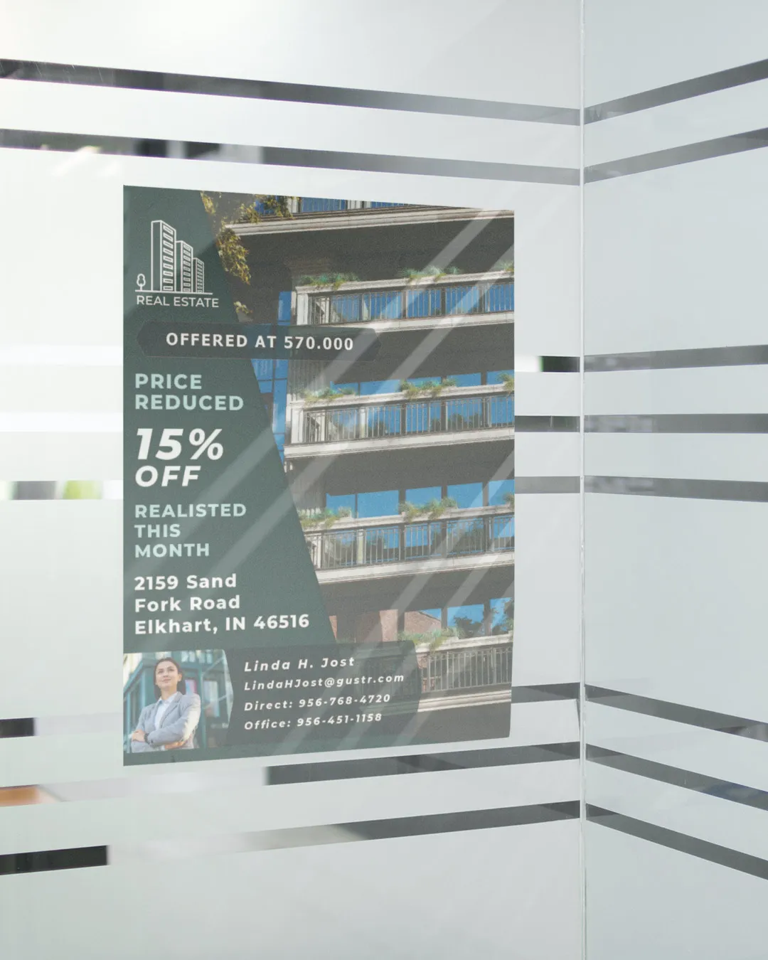 Modern Green Poster AP Printing - Modern Green Poster - Custom Printing Services