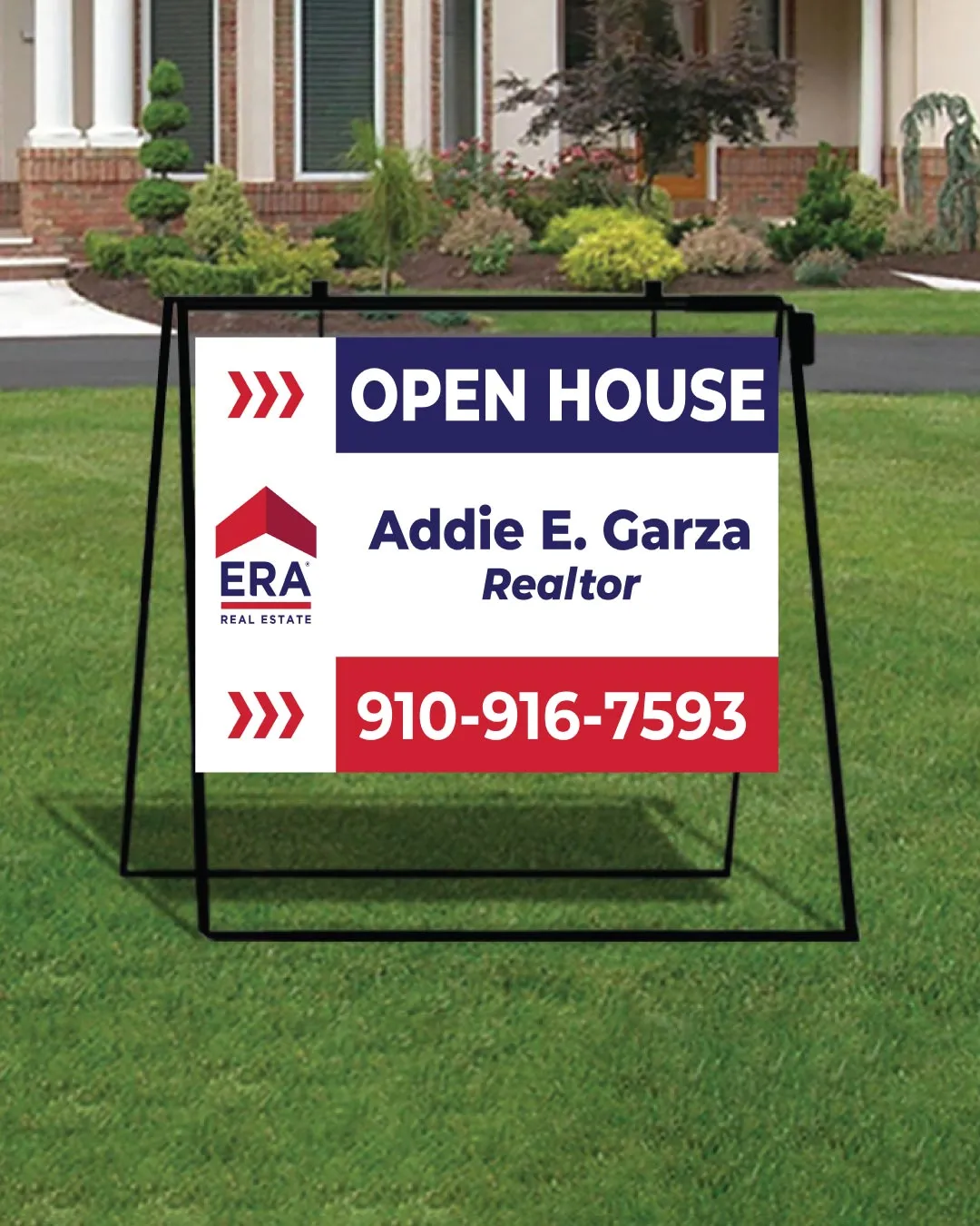 AP Printing - ERA Crestview Metal Sidewalk A-Frame - Custom Printing Services