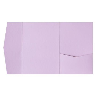 Wisteria Purple Solid Pocket & Folder Invitation Card, A7 Himalaya AP Printing - Wisteria Purple Solid Pocket & Folder Invitation Card, A7 Himalaya - Custom Printing Services