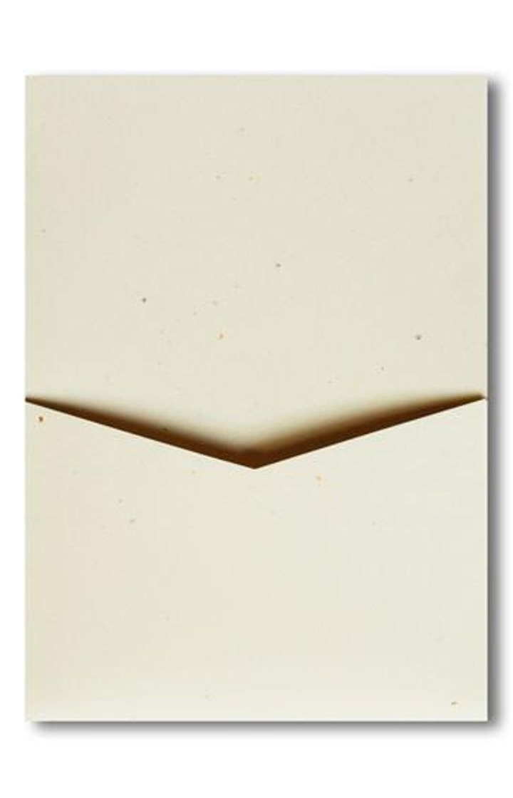 AP Printing - Sand Specks Recycled Pocket & Folder Invitation Card, A7 Denali - Custom Printing Services