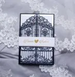 Laser Cut Template JP2 Wedding Invitation