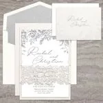 Roseline Fancy Luxury Suite & Laser Cut Wedding Invitation
