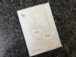 K9899 [I-11] Romantic Simplicity Hearts Wedding Invitation