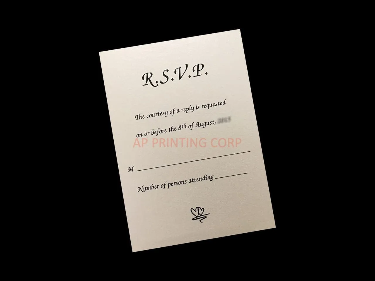 Exquisite Flower Laser Cut Wedding Invitation