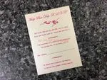 CL-WRAP-57 M-N White Flourish Wrap with Ribbon Laser Cut Wedding Invitation