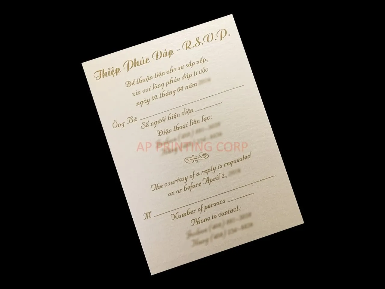 Exquisite Lace Vine Tri-Fold Laser Cut Pocket Wedding Invitation