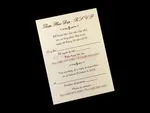Glittery Lace Laser Cut Pocket Wedding Invitation