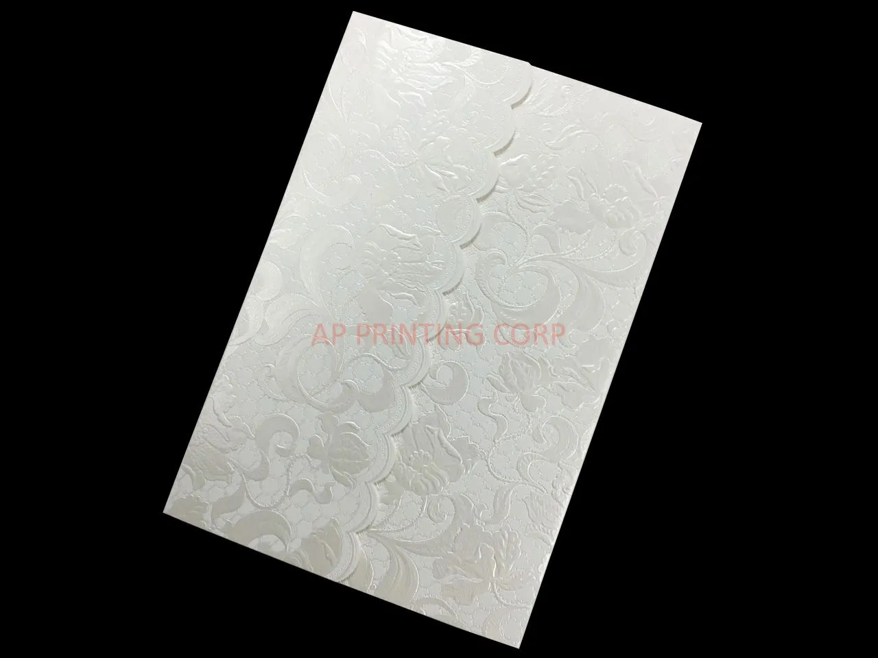 Symphony of Lace [CC-50] Fancy Luxury Wedding Invitation