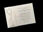 Filigree and Satin [CC-80] Fancy Luxury Wedding Invitation