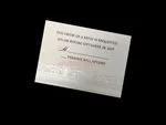 Decadent Deco [CC-67] Fancy Luxury Wedding Invitation