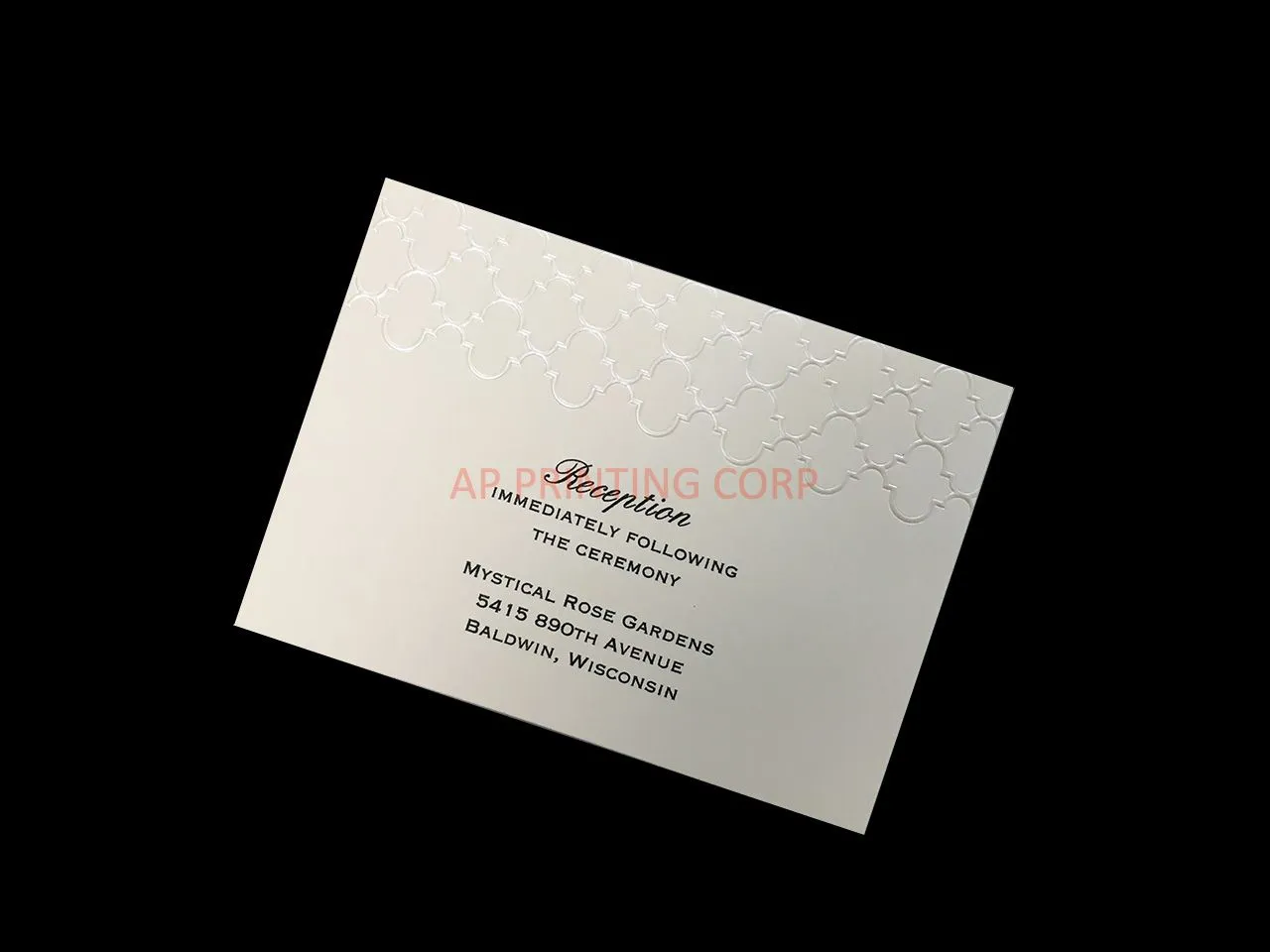 Moroccan Elegance [CC-26] Fancy Luxury Wedding Invitation