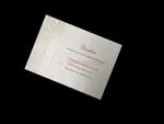 A Fine Flourish [CC-66] Fancy Luxury Wedding Invitation