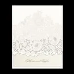 Florentine Lace Fancy Luxury & Laser Cut Wedding Invitation