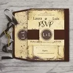 Rustic Chocolate Brown S/E Elegant