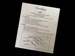 Champagne Glittery Laser Cut Pocket Wedding Invitation