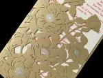 Beach Laser Cut Wedding Invitation