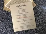 Blush Semicircle Floral Laser Cut Wedding Invitation