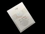 Rose Embrace [CC-80] Fancy Luxury Wedding Invitation