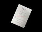 Layers of Beauty [CC-92] Fancy Luxury Wedding Invitation