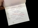 K778-Overlay [I-12] Vietnamese & English Wedding Invitation