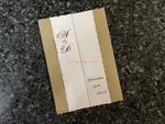 K8434 [I-10] Vietnamese & English Wedding Invitation