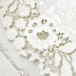 Florentine Lace Fancy Luxury & Laser Cut Wedding Invitation